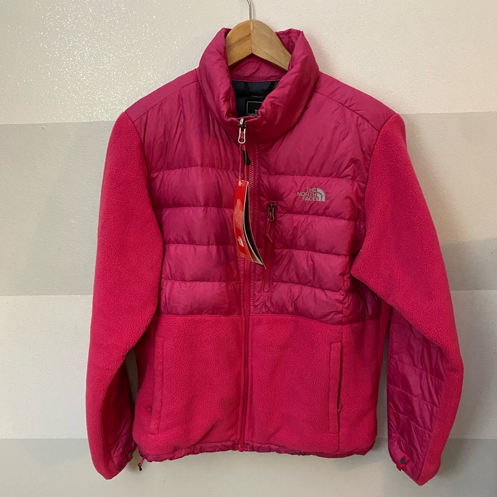 The North Face Pink Denali Down Jacket